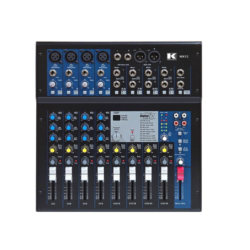 12路调音台